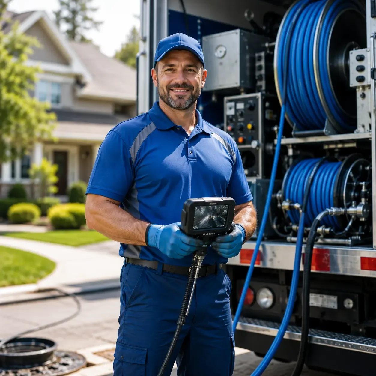 Local outdoor drain cleaning specialists in Clam Lake, WI